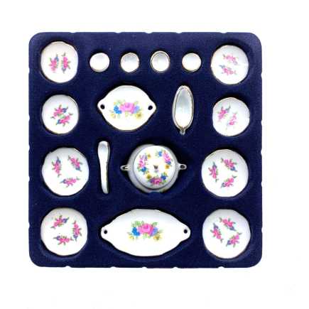 Servizio porcellana in miniatura