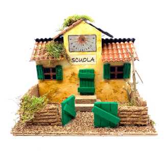 Scuola 19.5 x 15.5 x h 15 cm