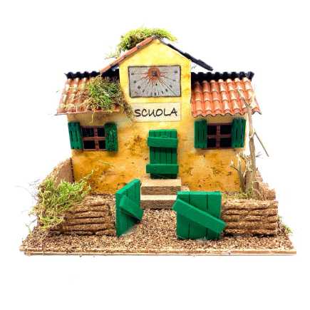 Scuola 19.5 x 15.5 x h 15 cm