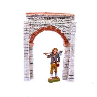 Arco in gesso 13.5x17.5x2.1 cm