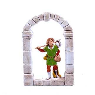 Arco - Portone in gesso 9x13x1.3 cm