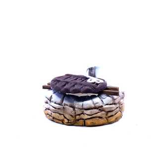 Pozzo basso per presepe 9.5x8.5x5.5 cm