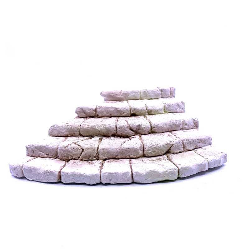 Scalinata in gesso 14x10x4.2 cm