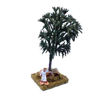 Albero verde 17 cm