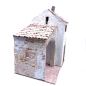 Casa con bottega in borgo 24 x 16 x 28 cm (anche con statuine)