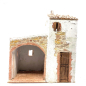 Casa con bottega in borgo 28 x 16 x 32 cm (anche con statuine) Casa con bottega in borgo 28 x 16 x 32 cm (anche con statuine)