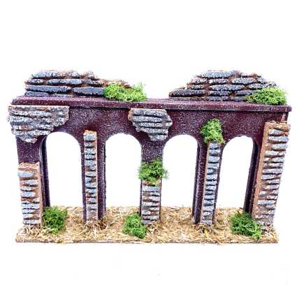 Acquedotto in miniatura 23x6x14.5 cm