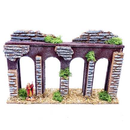 Acquedotto in miniatura 23x6x14.5 cm