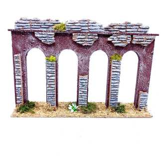 Acquedotto in miniatura 30x8x20 cm