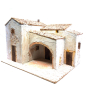 Presepe in borgo 40 x 30 x 29 cm (anche con statuine) Presepe in borgo 40 x 30 x 29 cm (anche con statuine)