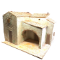 Presepe in borgo 45 x 35 x 33 cm (anche con statuine)