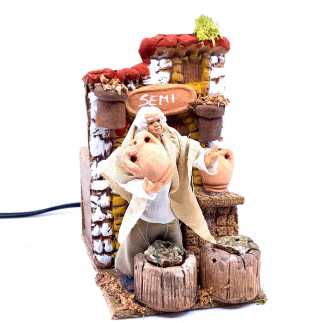 Allevatore di maiali 8/9 cm in movimento 10x15x15 cm