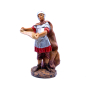 Pastore soldato con pergamena - 43 - Statue Fontanini cm 6.5
