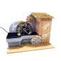 Mulino ad acqua con pompa - 20x14x15 cm