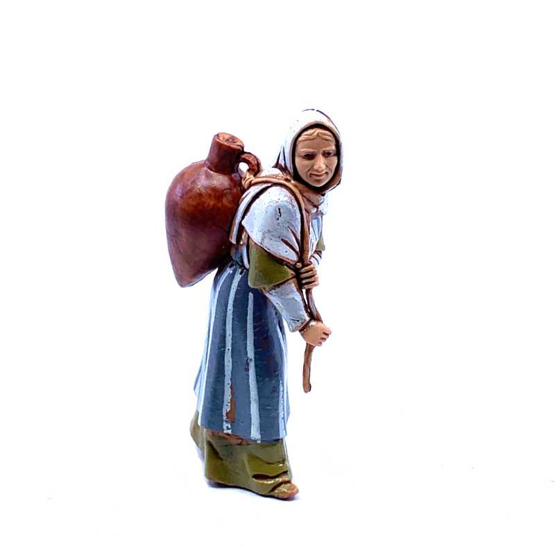 Donna con anfora sulle spalle 10 cm - Statuine Landi Moranduzzo