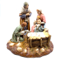 Natività Landi su base - altezza 16 cm